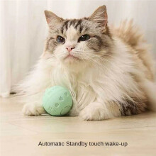 Crazy Interactief Katten Speelgoed Zelf Bewegende Kitten Springende Bal Speelgoed Trillings Sensor Katten Spel Speelgoed Katten Accessoires