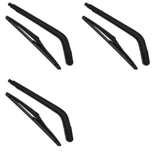3X Rear Windshield Wiper Arm Blade Set for  Fortuner 2008-2017