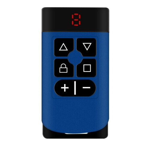2X 6-Button Garage Door Remote Control Duplicator 315MHZ-868MHZ Multi-Frequency Code Grabber Clone Gate Garage A 2