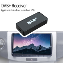 Auto-DAB+-Box, Digitaler Signalempfänger, DAB+-Empfänger, Antenne, USB-Schnittstelle, Tragbar für Android-Autoradio
