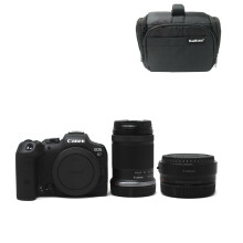 Canon EOS R7 Kit (RF-S 18-150 f/3.5-6.3 IS STM) with adapter with Kamkorda Bag