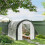 3-Pack 2m Walk-In Tunnel Greenhouse - White 2