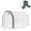 3-Pack 2m Walk-In Tunnel Greenhouse - White 3