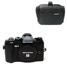 Olympus OM System OM-5 Body Black with Kamkorda Bag
