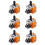 6 Pezzi per PS5 TMR Joystick Elettromagnetico per PS5 Gamepad TMR Joystick 3D Analog Thumb Stick Controller 1