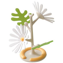 Daisy Non-Slip Coaster Insulated Tea Mat DIY Home Tableware Coffee Cup Holder Coaster Flower Daisy Shaped White