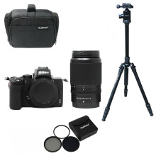 Nikon Z50 50-250mm with Bag & Tripod & SanDisk 128GB 200MB/s & Filters (67mm)