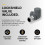 DuraTherm Corner Anthracite Thermostatic Radiator Valve Pack - 15mm 3
