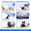 For Starlink  Car Mount Dashboard Suction Cup Mount Holder Adjustable Angle for Starlink 6