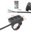 2X Electric Bicycle  Control Button Handlebar Mount Split Meter Switches Button for LCD Meter E-Bike Accessories 7