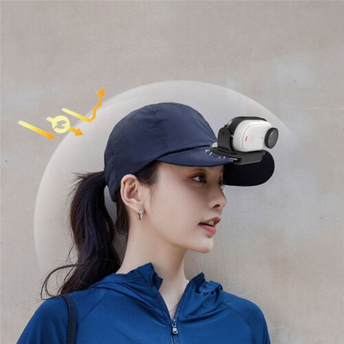 Camera Cap Clip Mount for  GO3 Sport Camera Easy Hat Clip Quick Release Clamp Magnetic Frame Fixed Holder 2