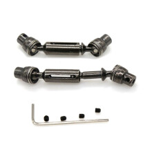 10Pcs Metal Drive Shaft CVD for WPL D12 C14 C24 B14 B36 B24 MN D90 MN99S MN-90 Henglong RC Car Upgrade Parts Accessories