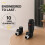 DuraTherm Corner Black Thermostatic Radiator Valve Pack - 15mm 6