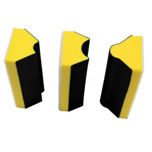 Hand Sanding Block Set,Hook & Loop Interchangeable Assorted Convex & Concave Shapes 2