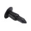 1000Pcs Car Molding Door  5mm Hole Plastic Rivets Fixing Black. 3