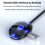 Computer Desktop  LED Lights PC Motherboard External Power Button Extension Cable for Home Office 2.0 USB Adapter 5