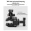 Abrazadera de Aluminio Resistente para Cámara DSLR, Trípode, Micrófono, Luces, Soporte de 1/4" 7