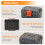 for Osmo  Explosion-Proof Storage Box Portable EVA Hard Case All-in-One Safety Carrying Protector 8