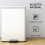 20L Kitchen Bin with Soft-Close Lid and Stay-Open Function, Pedal Bin with Removable Inner Bucket for Kitchen, Office, Home, Cream 8