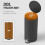 Kitchen Bin, 30 Litre Pedal Rubbish Bin with Removable Bucket, Black 6