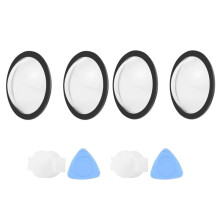 4PCS Lens Protective Glass for Theta SC2/S/V &PULUZ Action Camera Lens Protector Glass Filter Camera Sticky Lens