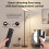 Emitto Modern Floor Lamp 2-in-1 Adjustable Reading Light Remote Control Timer 7