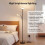 Emitto Modern Floor Lamp 2-in-1 Adjustable Reading Light Remote Control Timer 9