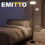 Emitto Modern Floor Lamp 2-in-1 Adjustable Reading Light Remote Control Timer 10