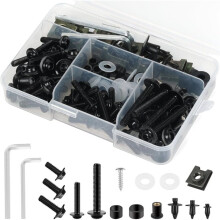 195Pcs Motorcycle Fairing Bolt Kit,Fastener Clips for Sportbike GSXR Motorcycle