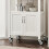 SoBuy Kitchen Trolley Cart with Wood Worktop 4