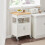 SoBuy Kitchen Trolley Cart with Wood Worktop 10