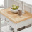 SoBuy Kitchen Trolley Cart with Wood Worktop 9