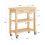 SoBuy Rubber Wood Kitchen Trolley with Drawers 3