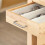 SoBuy Rubber Wood Kitchen Trolley with Drawers 10