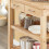 SoBuy Rubber Wood Kitchen Trolley with Drawers 8