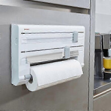 Leifheit Wall-Mounted Kitchen Roll Holder Parat White 25703