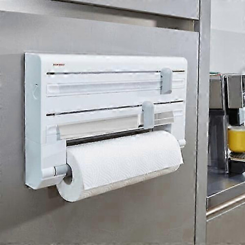 Leifheit Wall-Mounted Kitchen Roll Holder Parat White 25703