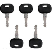 10 Pcs Ignition Keys Replacement for Tractors and Heavy Equipment Fit Models by Multiple Manufacturers