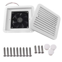 12V Universal RV Motorhome Mute Roof Cooling Fan for Caravan Trailer - Effective Ceiling Mount Ventilation