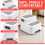 Double Step Stool for Kids Non-Slip Toddler (Grey) 5