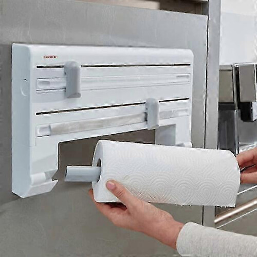 Leifheit Wall-Mounted Kitchen Roll Holder Parat White 25703 1