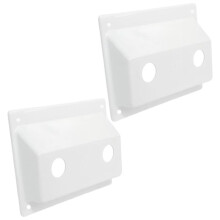 2Pack Faucet Bezel Stand Off Faucet Cover Faucet Mount Kit for RV Campers Trailer Shower Plate Replacement Part