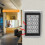 Metal Keypad Reader LED Backlight RFID for Access Control System Proximity Card Standalone User Door Lock Entry 6