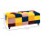 Velvet Storage Ottoman 114x47x47cm, Button-Tufted 3