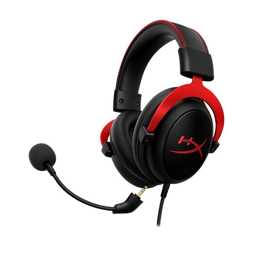 HP HyperX Cloud II Gaming Headset Black Red