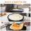 SUPERLEX 1000W Electric Crepe Pancake Maker Machine 30cm Adjustable Temperature 5