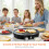 SUPERLEX 1000W Electric Crepe Pancake Maker Machine 30cm Adjustable Temperature 7