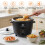SUPERLEX Electric Rice Cooker - Non-Stick Removable Bowl & Keep Warm Function 1L 2