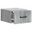 VidaXL vidaXL Wall-Mounted Bedside Cabinet 2 pcs Grey Sonoma Engineered Wood 6