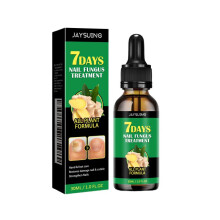 JAYSUING Ginger Nail Liquid Gentle Clear Fresh Hand Foot Soft Nail Smooth Shine